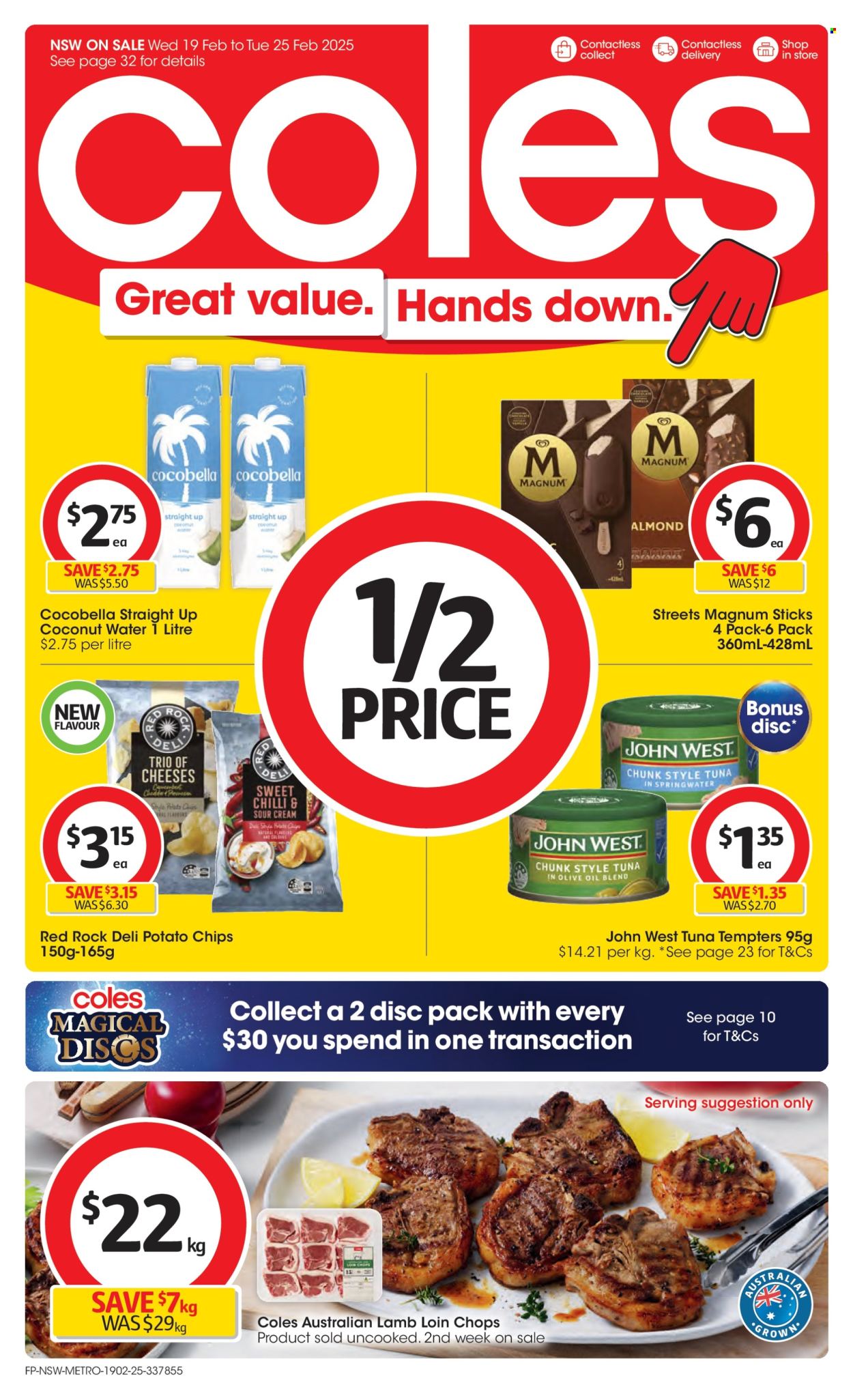 Coles catalogue - 19 Feb 2025 - 25 Feb 2025. Page 1