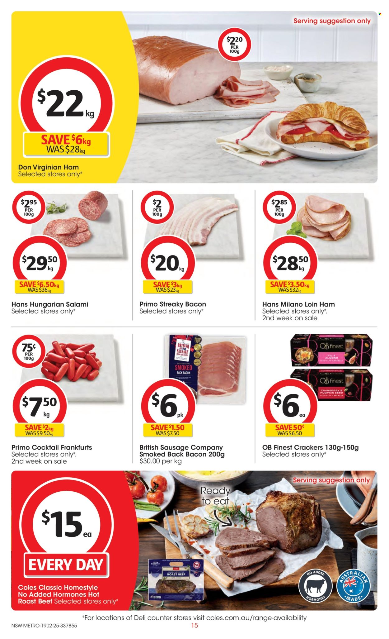 Coles catalogue - 19 Feb 2025 - 25 Feb 2025. Page 15