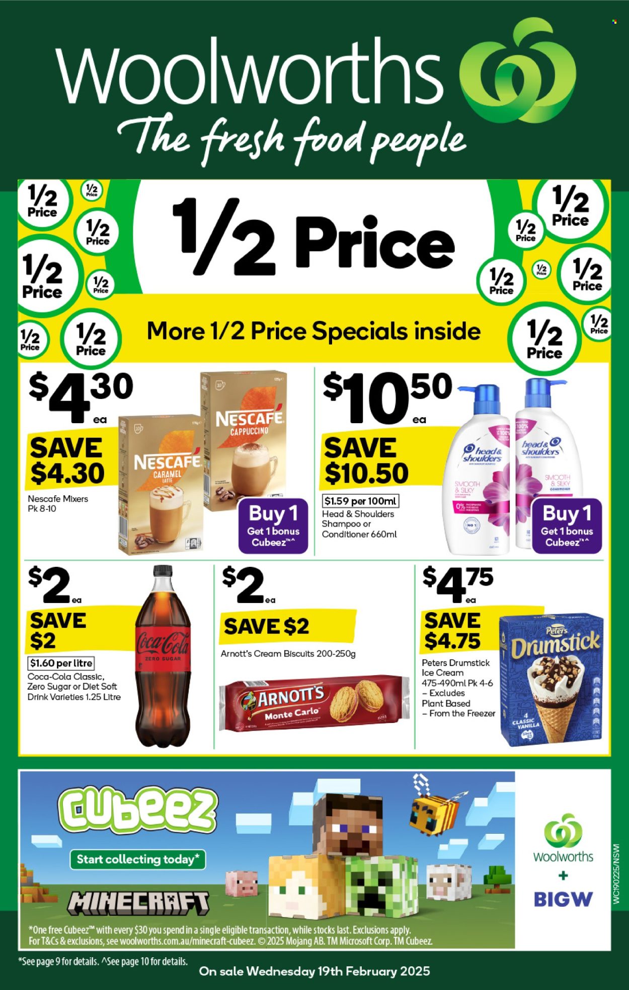 Woolworths catalogue - 19 Feb 2025 - 25 Feb 2025. Page 1