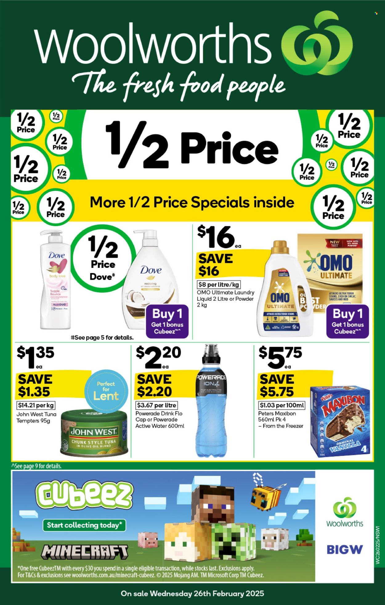 Woolworths catalogue - 26 Feb 2025 - 4 Mar 2025. Page 1