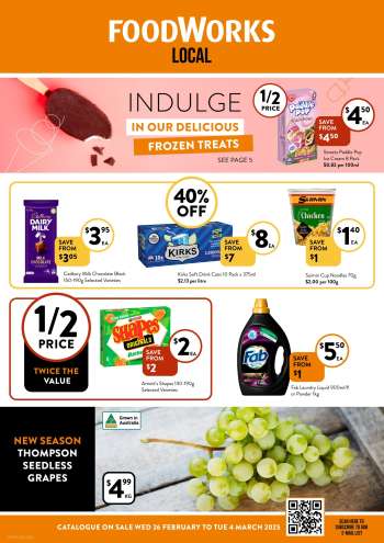 Foodworks Catalogue - 26 Feb 2025 - 4 Mar 2025.