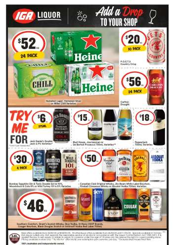IGA LIQUOR Catalogue - 26 Feb 2025 - 4 Mar 2025.