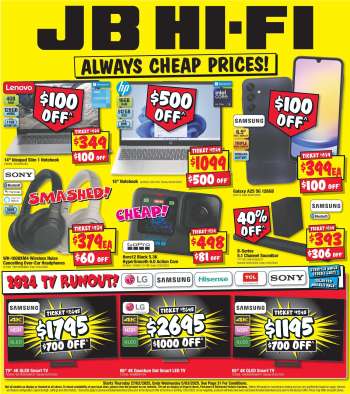 JB Hi-Fi Catalogue - 27 Feb 2025 - 5 Mar 2025.