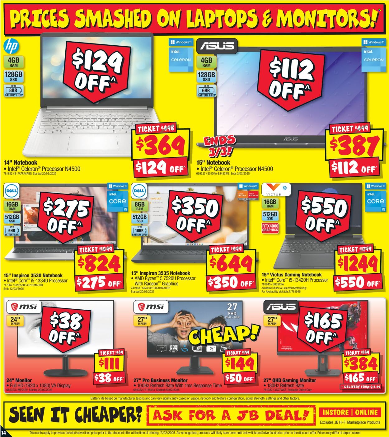 JB Hi-Fi catalogue - 27 Feb 2025 - 5 Mar 2025. Page 14