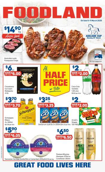 Foodland Catalogue - 5 Mar 2025 - 11 Mar 2025.