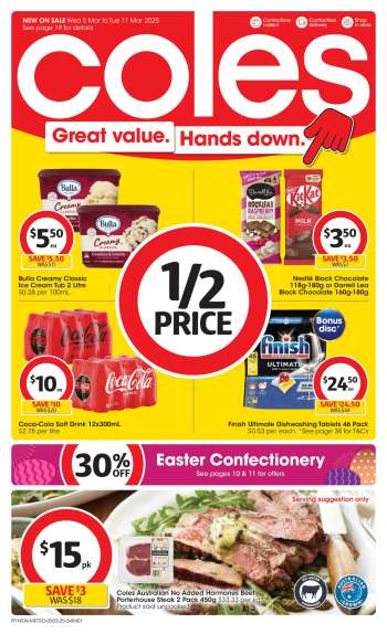 Coles Catalogue - 5 Mar 2025 - 11 Mar 2025.