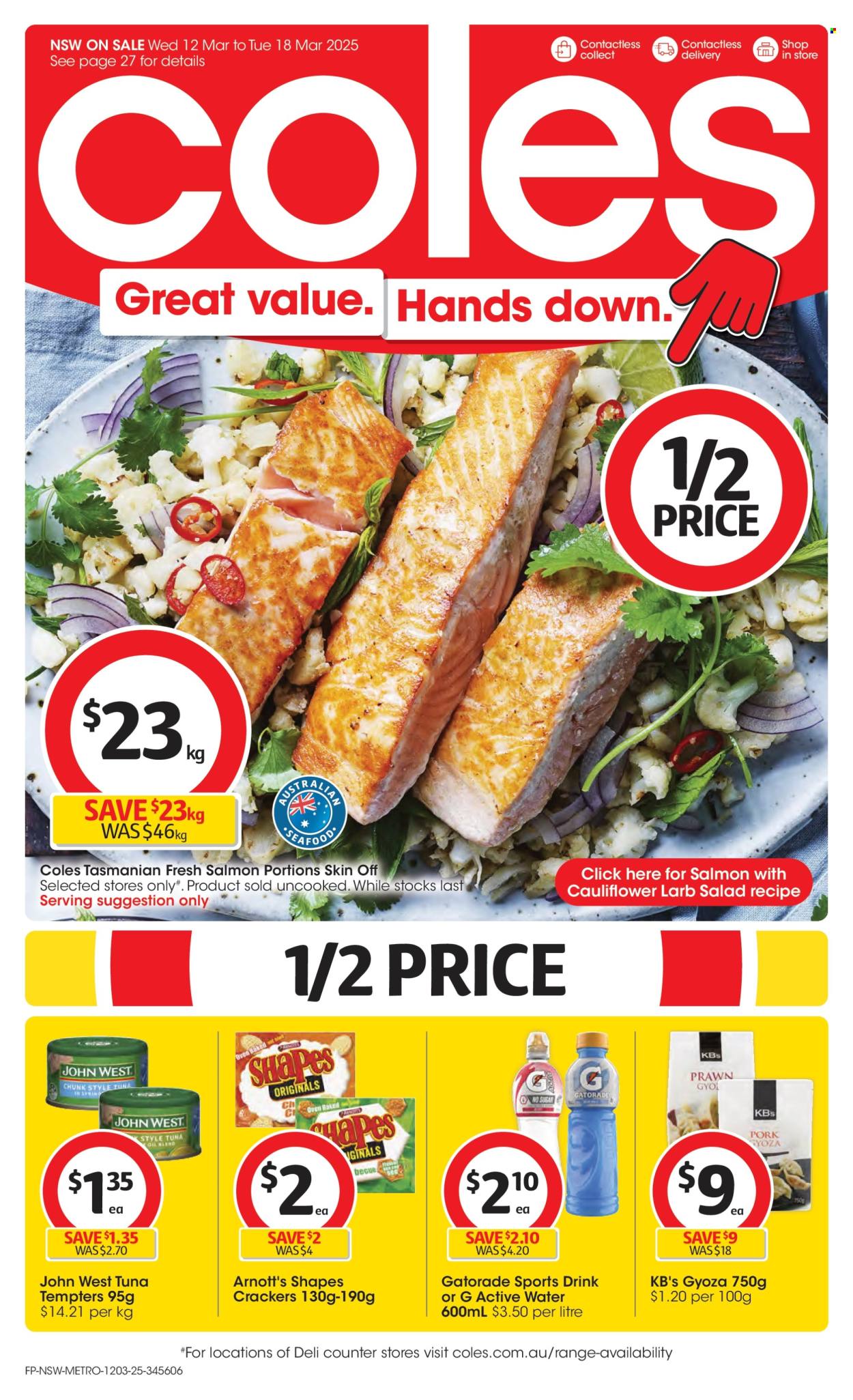 Coles catalogue - 12 Mar 2025 - 18 Mar 2025. Page 1