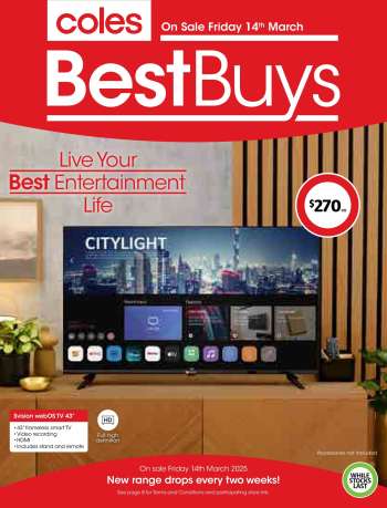 Coles Catalogue - 14 Mar 2025 - 20 Mar 2025.