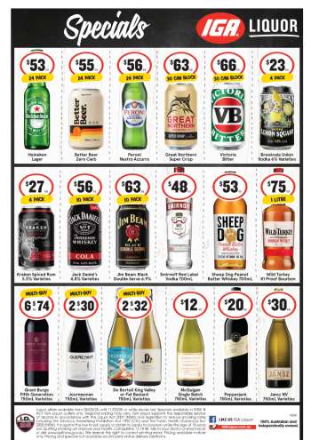 IGA LIQUOR Catalogue - 12 Mar 2025 - 18 Mar 2025.