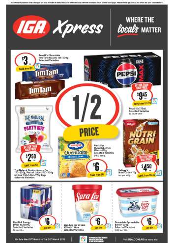 IGA Xpress Catalogue - 19 Mar 2025 - 25 Mar 2025.