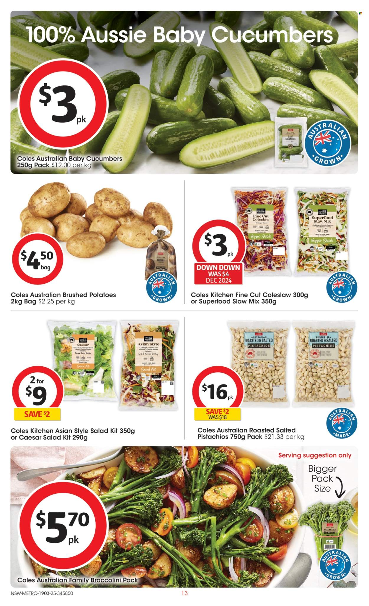 Coles catalogue - 19 Mar 2025 - 25 Mar 2025. Page 13