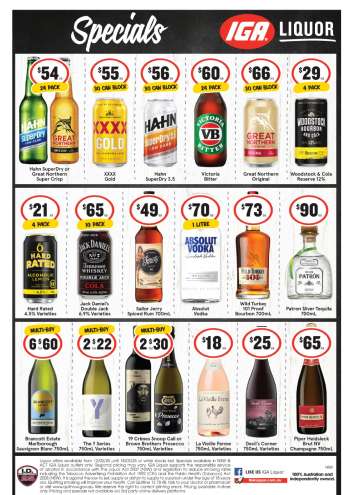 IGA LIQUOR Catalogue - 19 Mar 2025 - 25 Mar 2025.