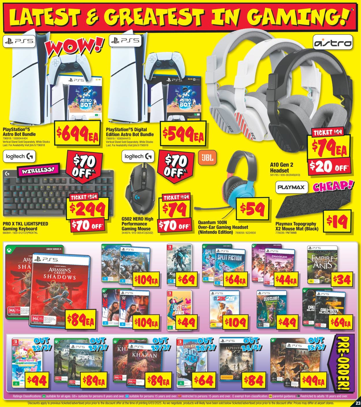 JB Hi-Fi catalogue - 20 Mar 2025 - 2 Apr 2025. Page 23