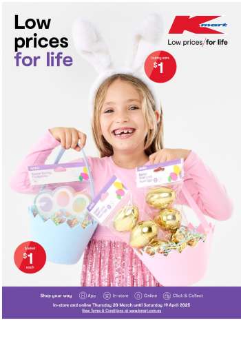 Kmart Catalogue - 20 Mar 2025 - 19 Apr 2025.