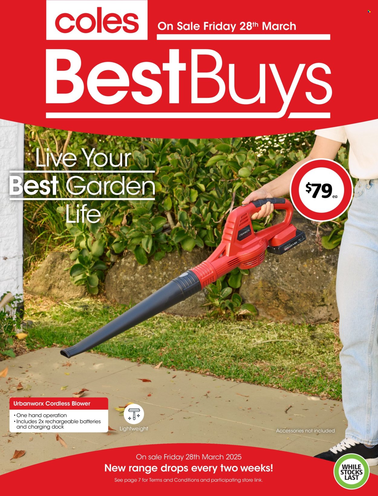 Coles catalogue - 28 Mar 2025 - 4 Apr 2025. Page 1