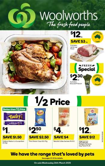 Woolworths Catalogue - 26 Mar 2025 - 1 Apr 2025.
