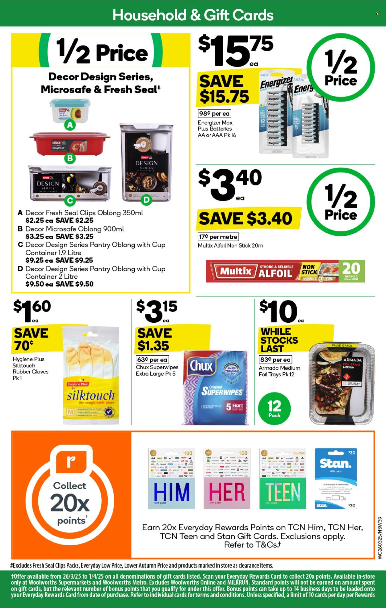 Woolworths catalogue - 26 Mar 2025 - 1 Apr 2025. Page 39