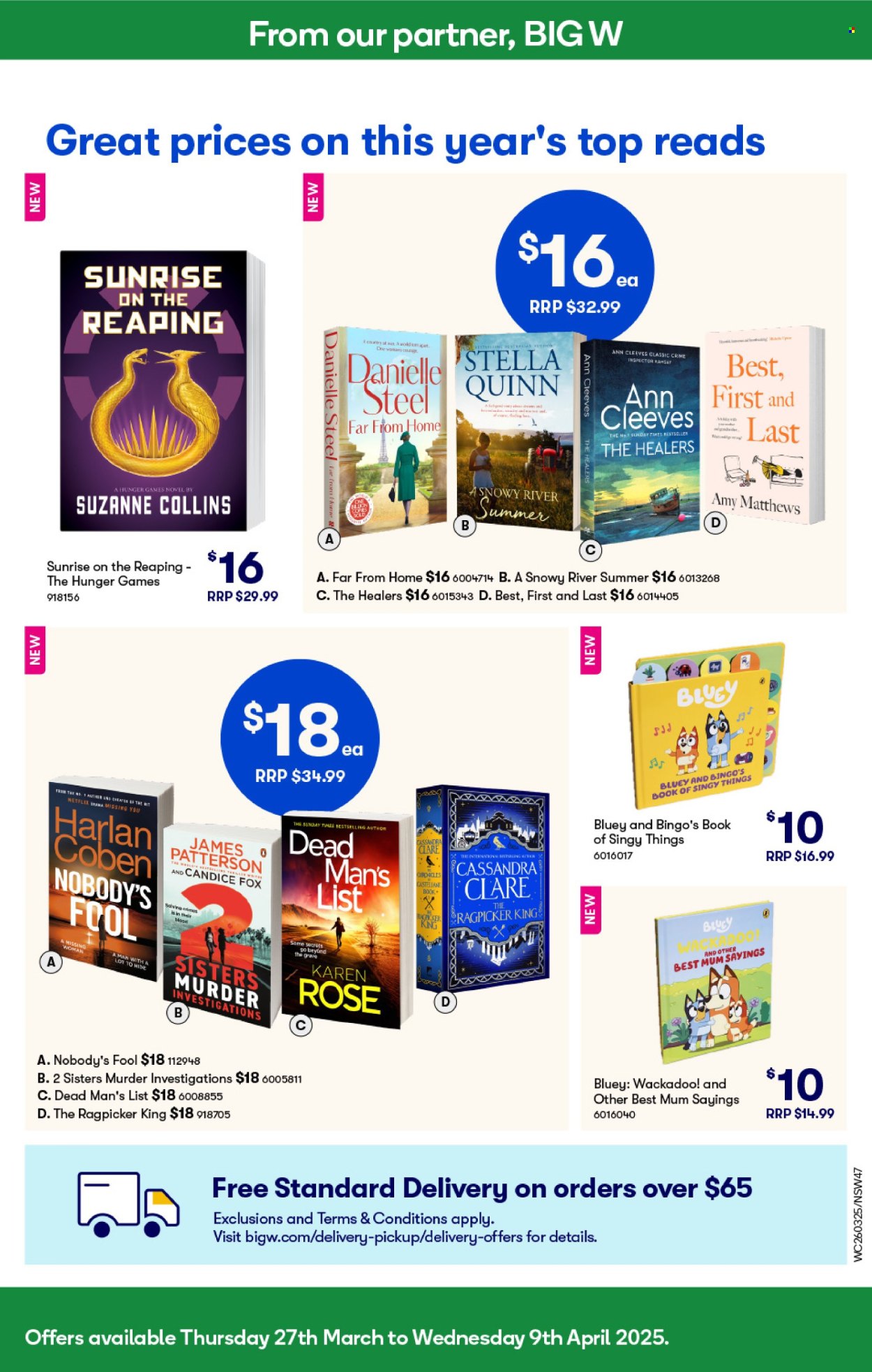 Woolworths catalogue - 26 Mar 2025 - 1 Apr 2025. Page 47