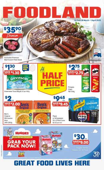 Foodland Catalogue - 26 Mar 2025 - 1 Apr 2025.