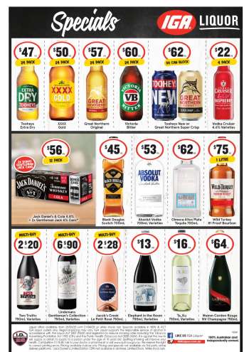 IGA LIQUOR Catalogue - 26 Mar 2025 - 1 Apr 2025.