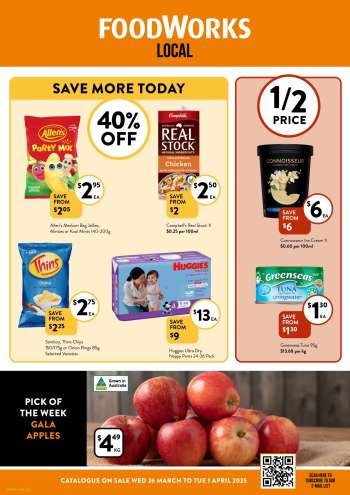 Foodworks Catalogue - 26 Mar 2025 - 1 Apr 2025.
