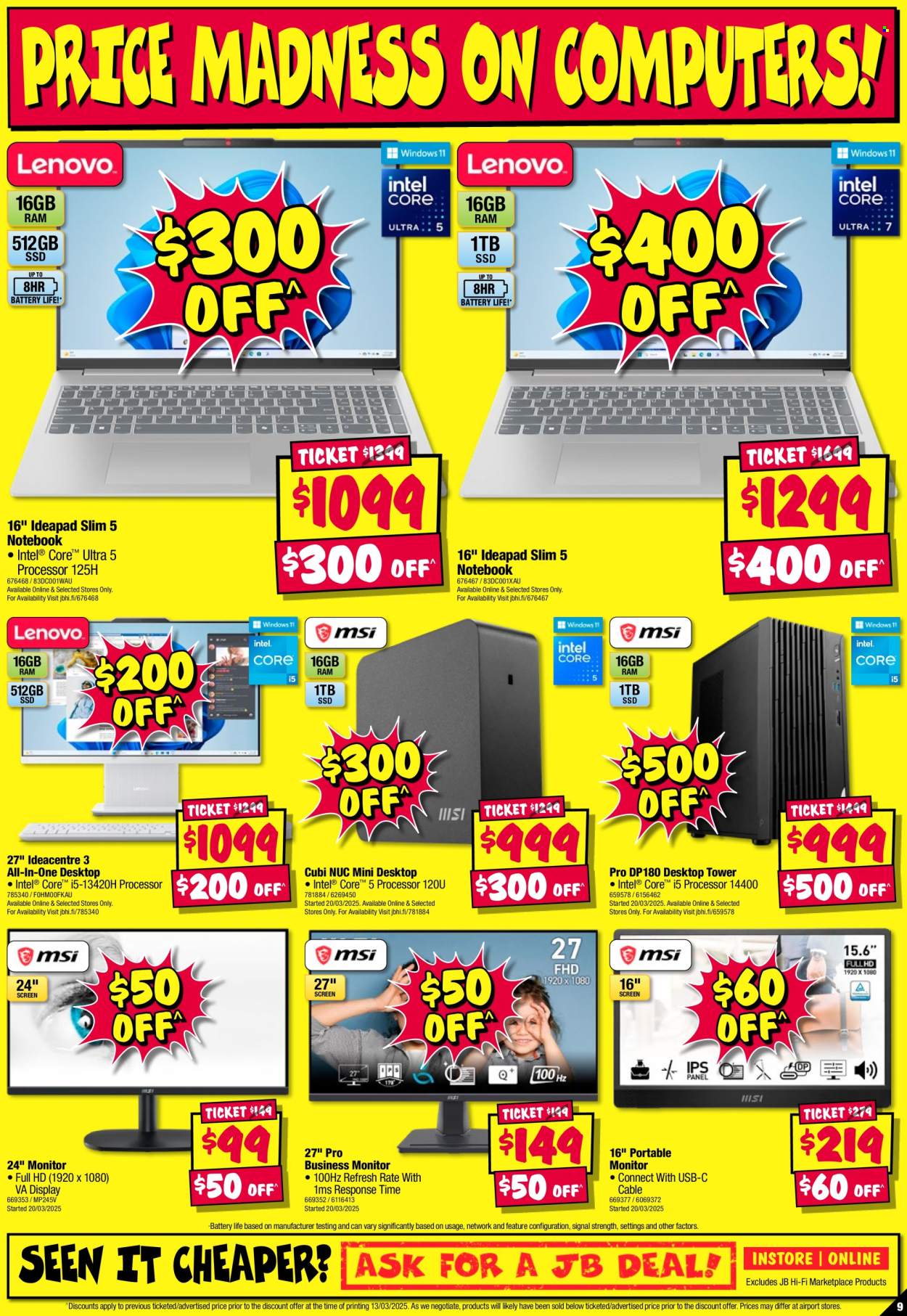 JB Hi-Fi catalogue - 27 Mar 2025 - 2 Apr 2025. Page 9