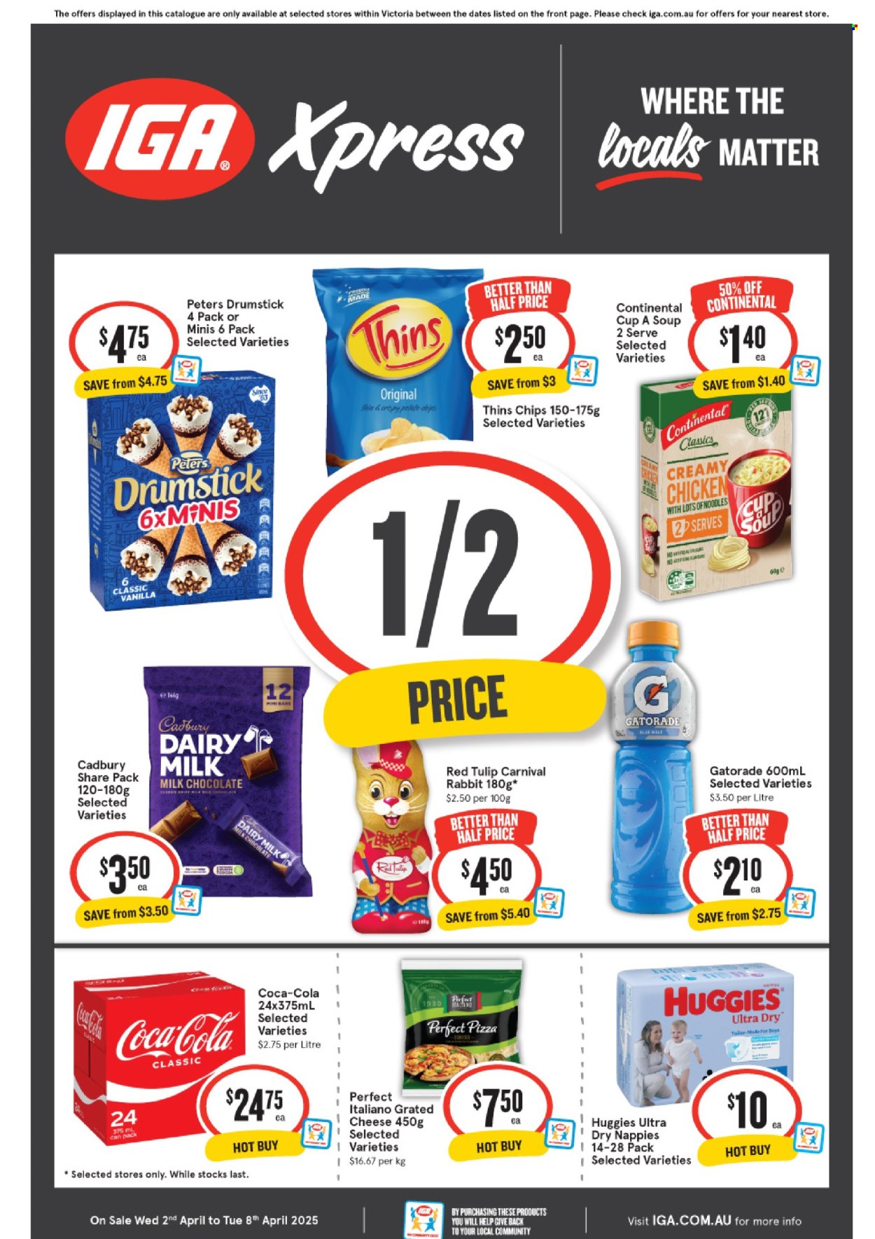 IGA Xpress catalogue - 2 Apr 2025 - 8 Apr 2025. Page 1
