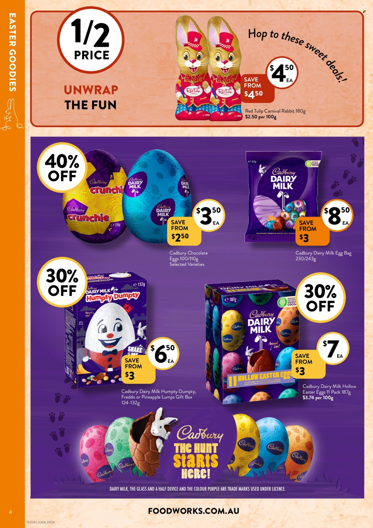 Foodworks catalogue - 2 Apr 2025 - 8 Apr 2025. Page 4