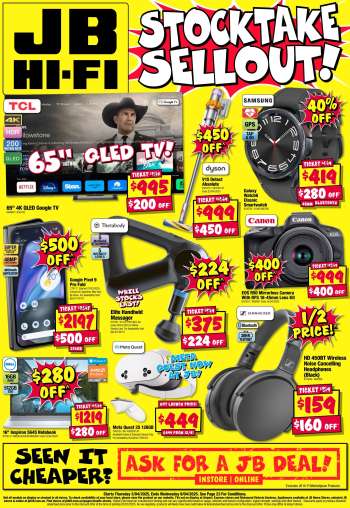 JB Hi-Fi Catalogue - 3 Apr 2025 - 9 Apr 2025.