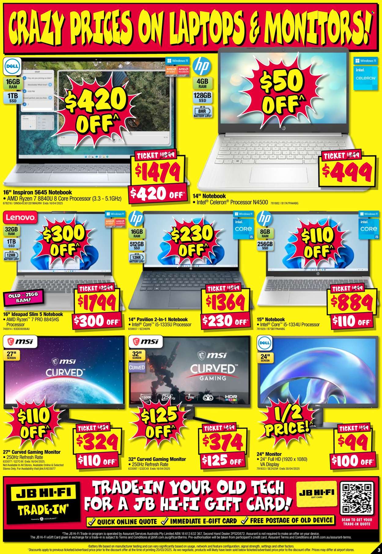 JB Hi-Fi catalogue - 3 Apr 2025 - 9 Apr 2025. Page 3