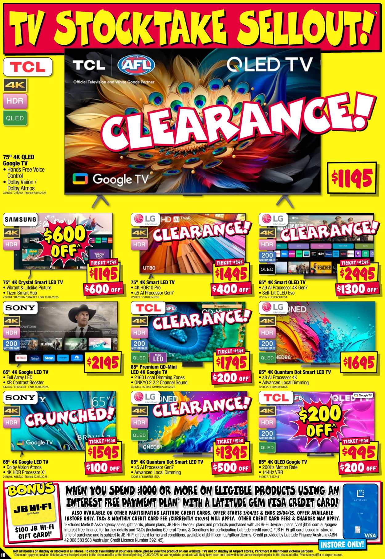 JB Hi-Fi catalogue - 3 Apr 2025 - 9 Apr 2025. Page 10