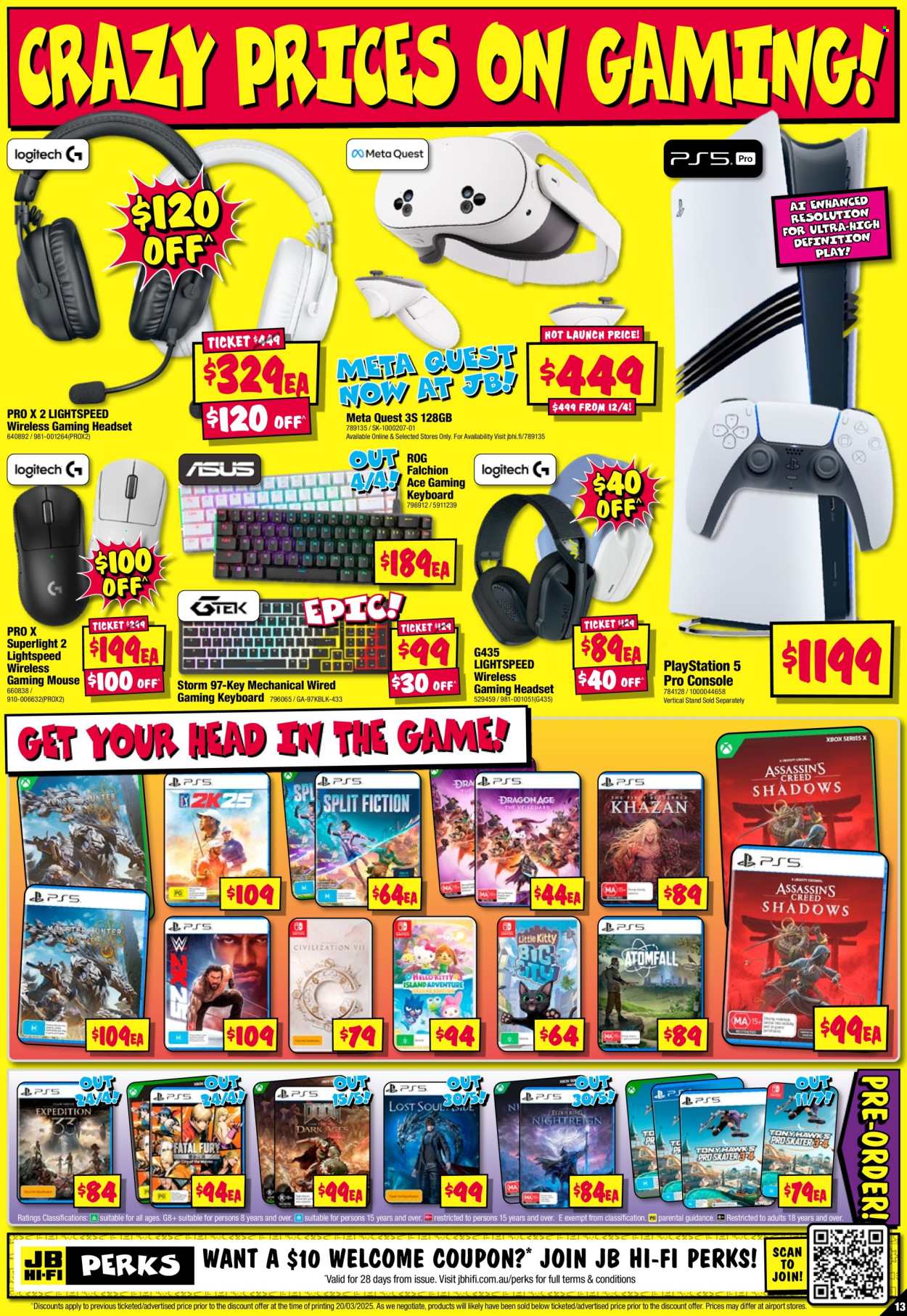 JB Hi-Fi catalogue - 3 Apr 2025 - 9 Apr 2025. Page 13