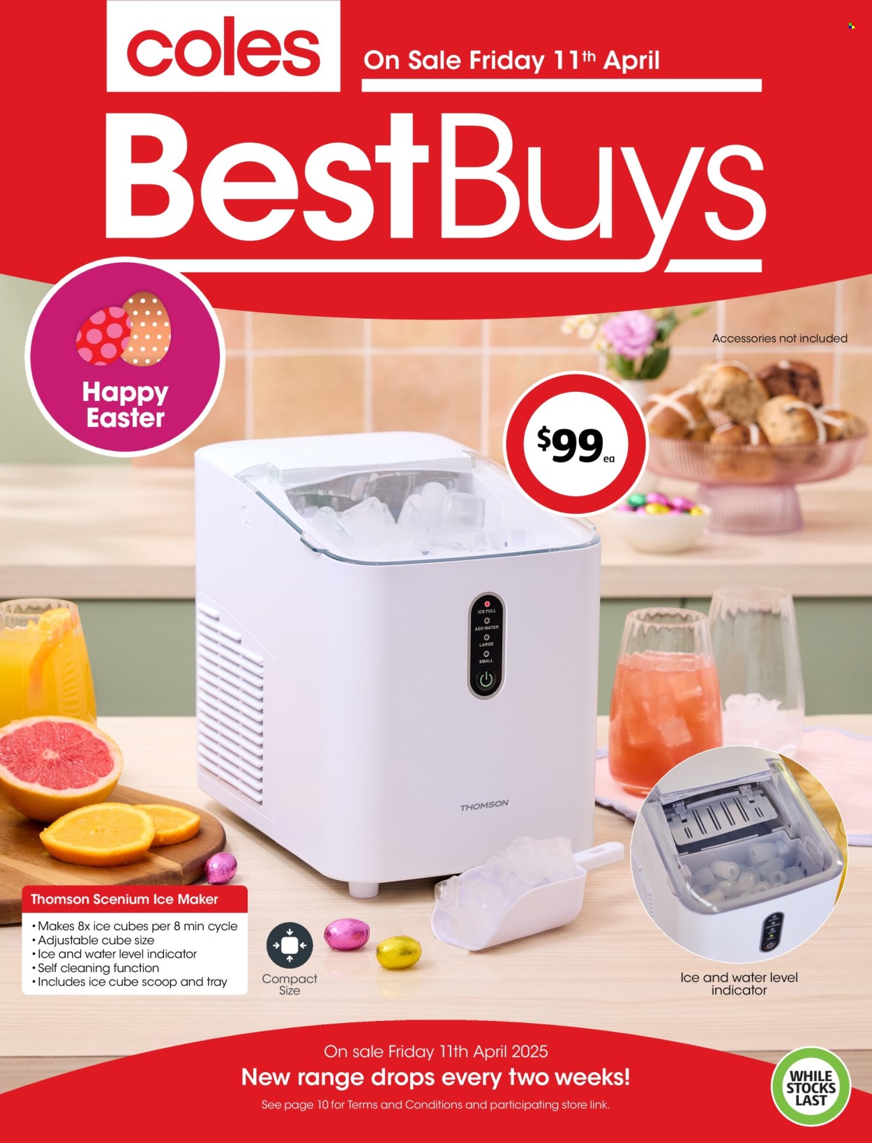 Coles catalogue - 11 Apr 2025 - 25 Apr 2025. Page 1