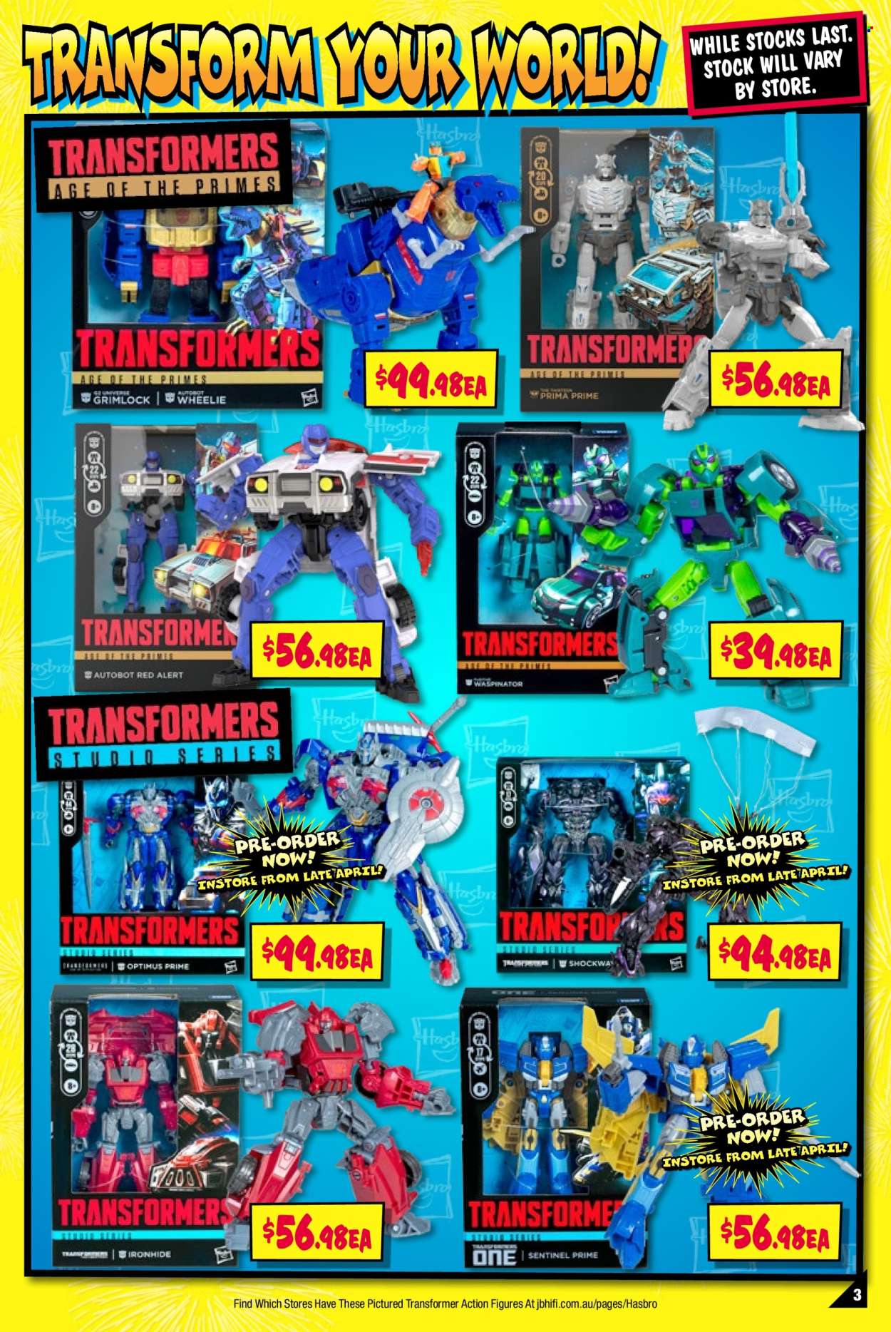 JB Hi-Fi catalogue - 7 Apr 2025 - 20 Apr 2025. Page 3