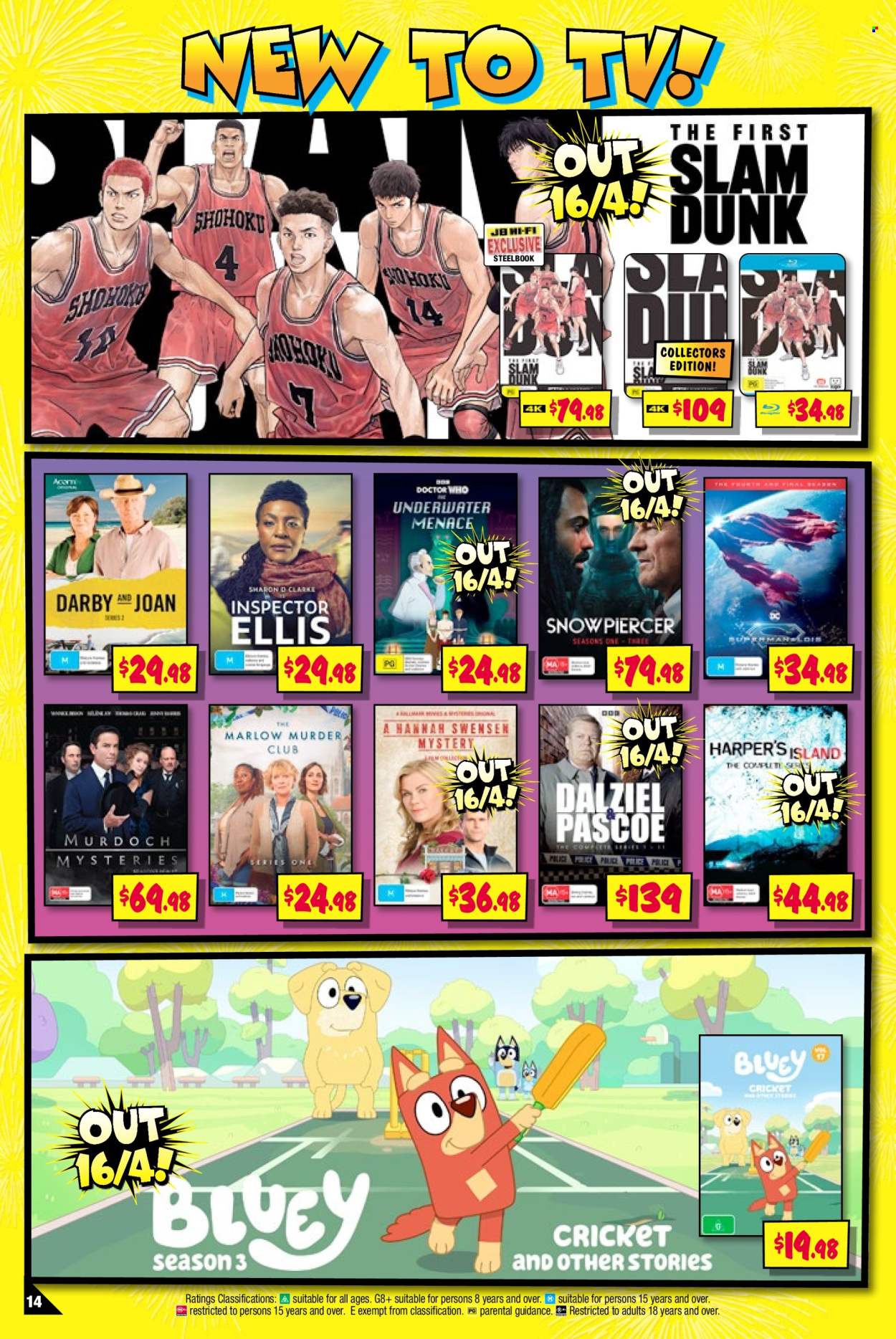 JB Hi-Fi catalogue - 7 Apr 2025 - 20 Apr 2025. Page 14