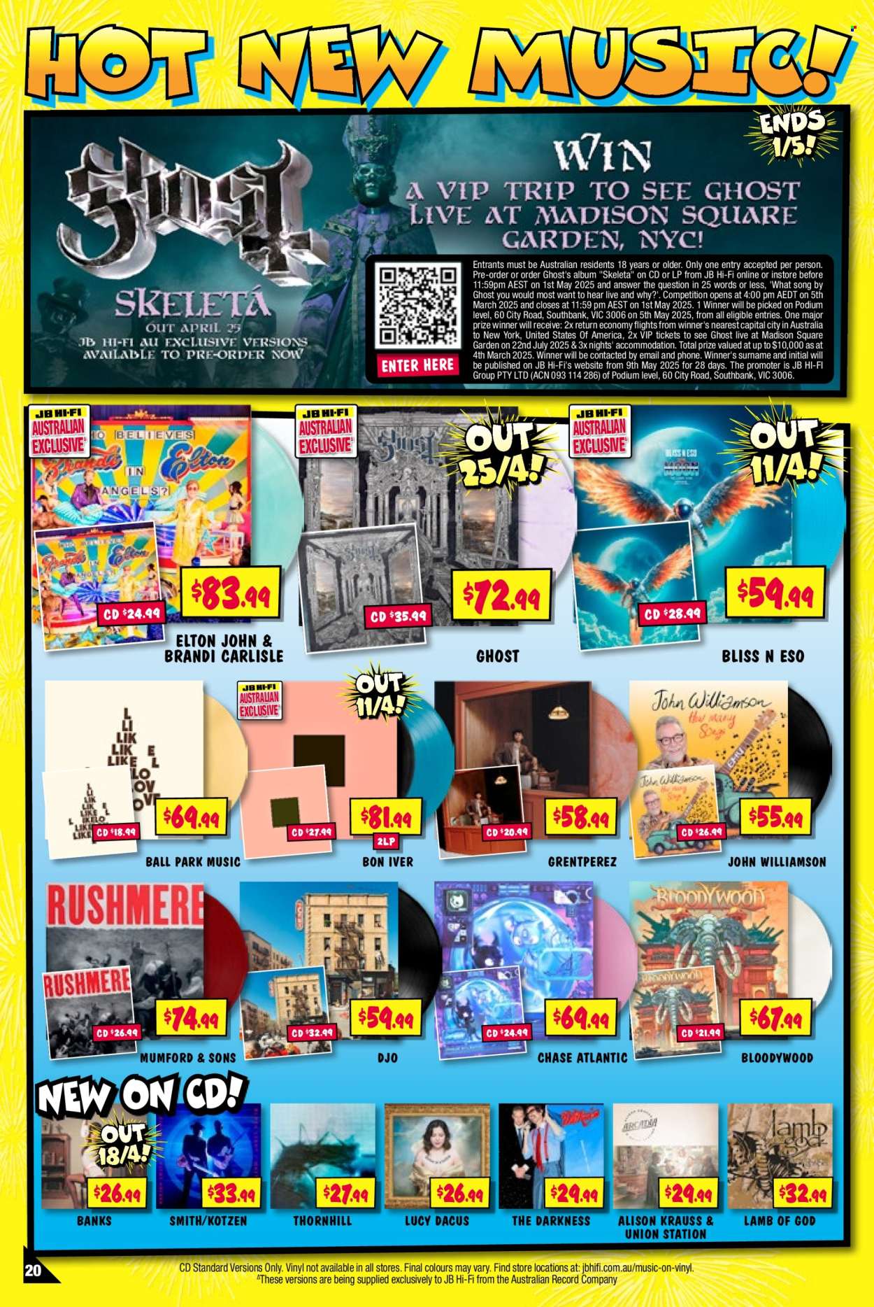JB Hi-Fi catalogue - 7 Apr 2025 - 20 Apr 2025. Page 20