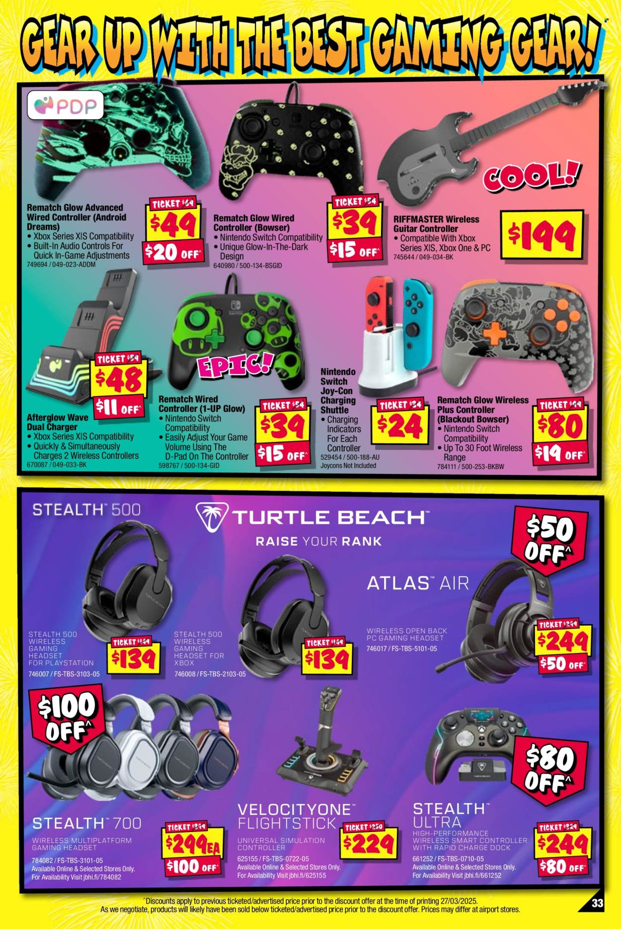 JB Hi-Fi catalogue - 7 Apr 2025 - 20 Apr 2025. Page 33