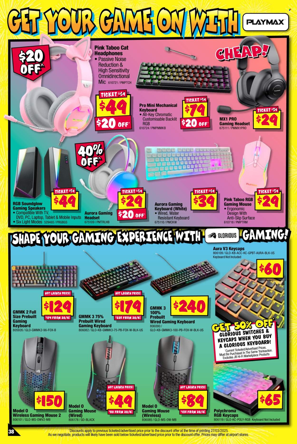JB Hi-Fi catalogue - 7 Apr 2025 - 20 Apr 2025. Page 38