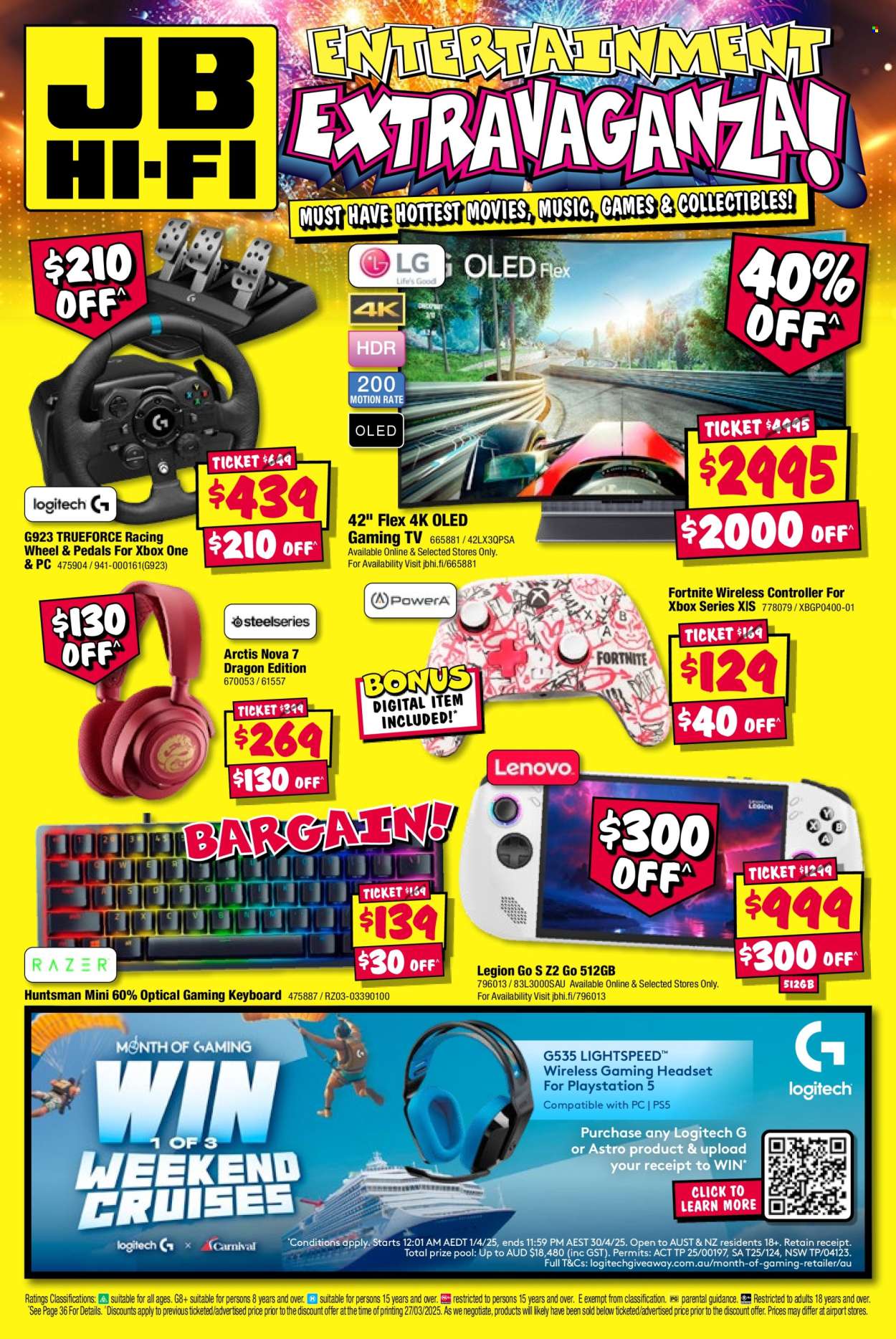 JB Hi-Fi catalogue - 7 Apr 2025 - 20 Apr 2025. Page 48