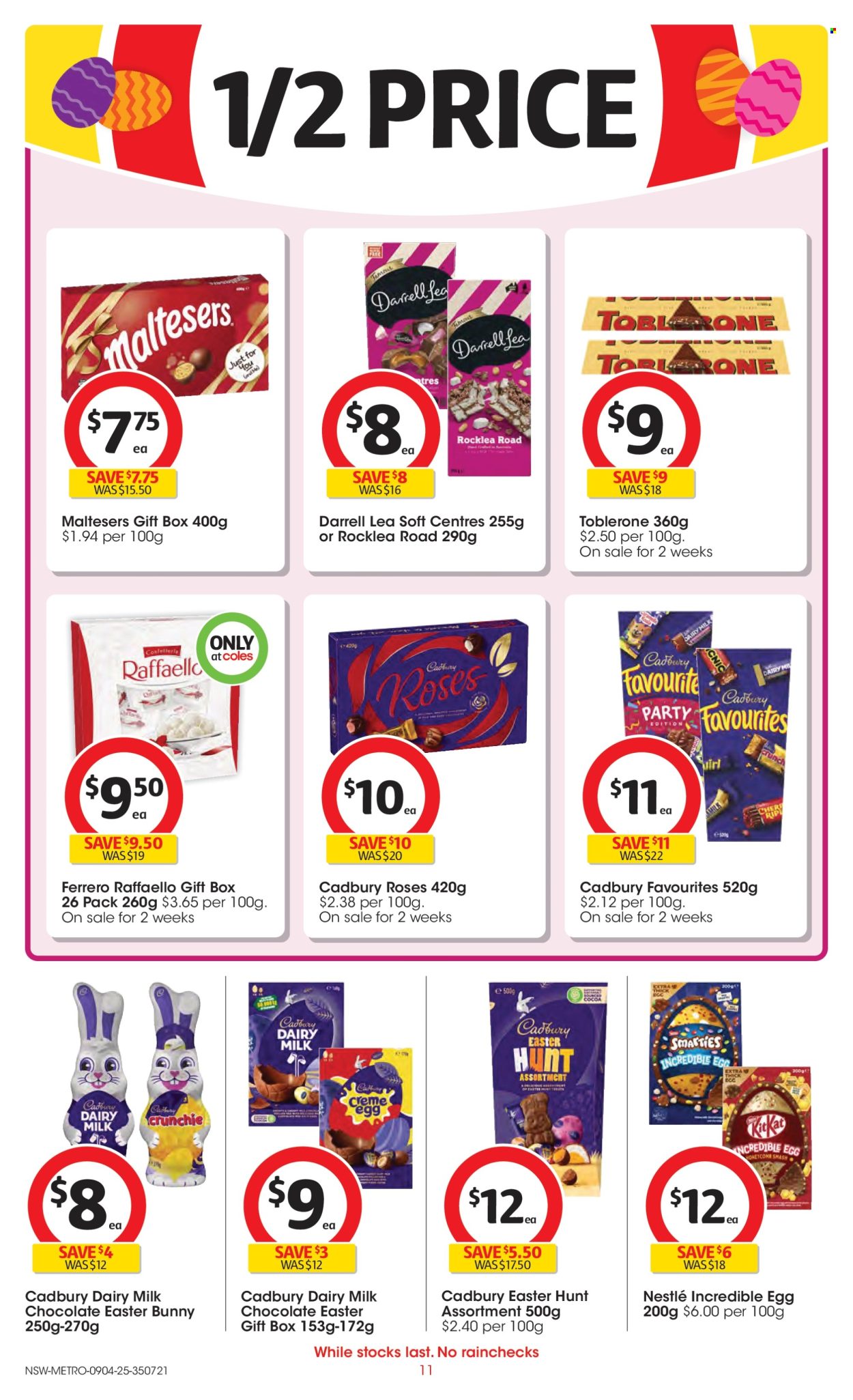 Coles catalogue - 9 Apr 2025 - 15 Apr 2025. Page 11