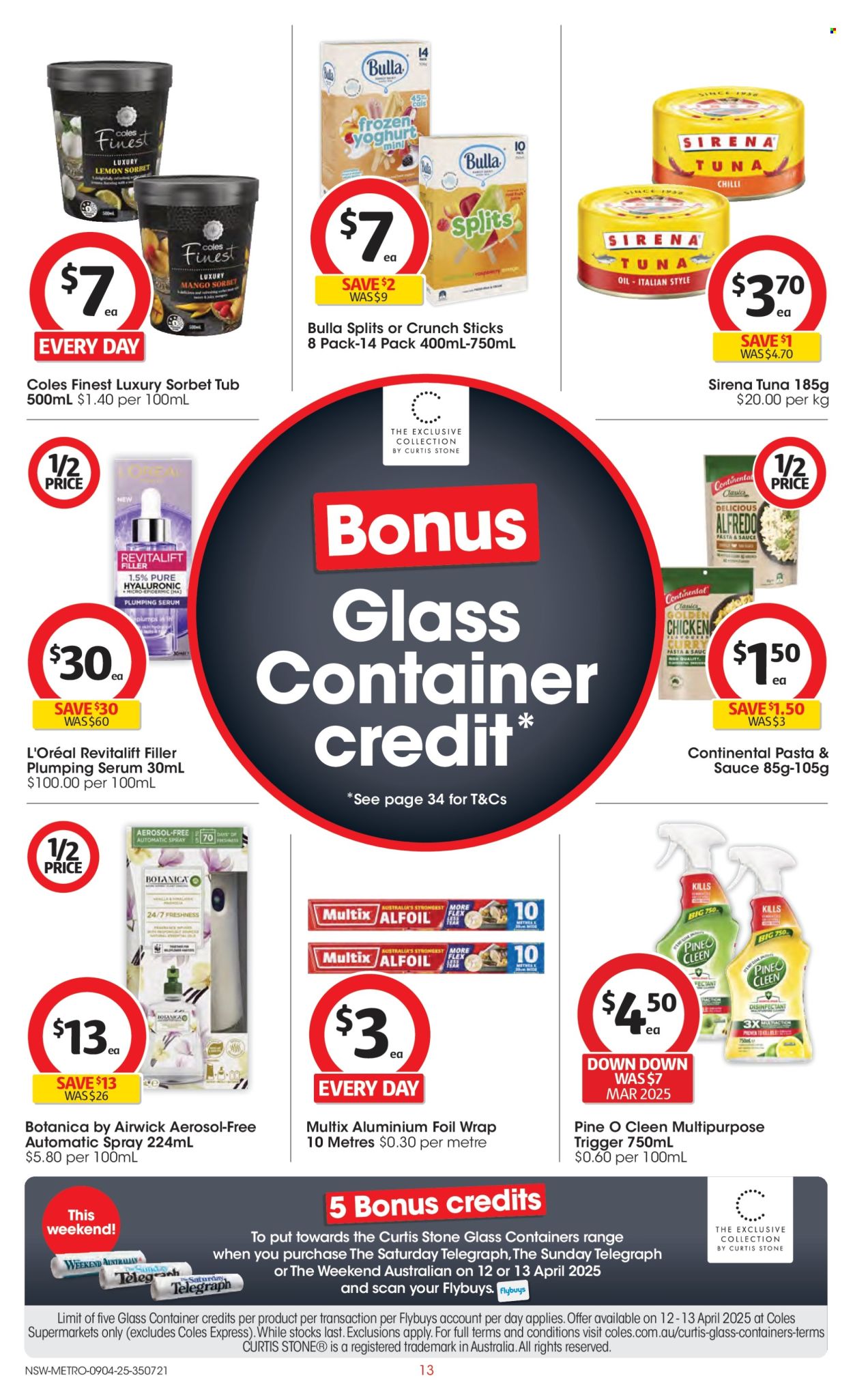 Coles catalogue - 9 Apr 2025 - 15 Apr 2025. Page 13