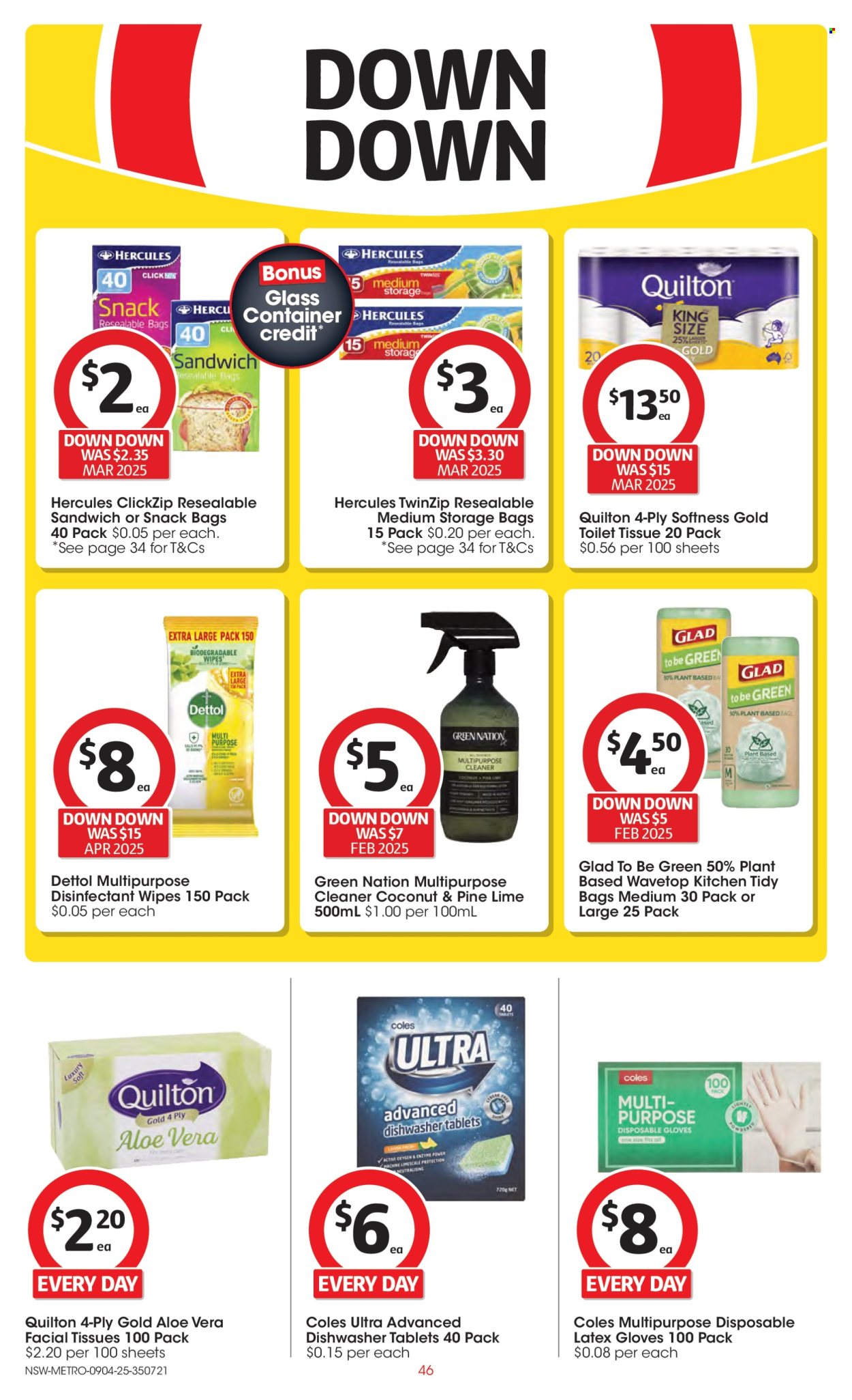 Coles catalogue - 9 Apr 2025 - 15 Apr 2025. Page 46
