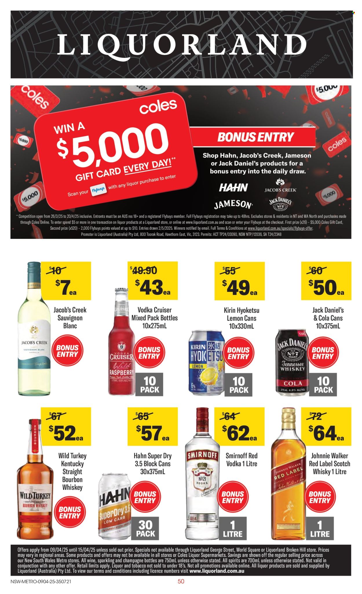 Coles catalogue - 9 Apr 2025 - 15 Apr 2025. Page 50