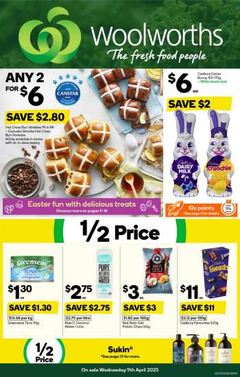 Woolworths Catalogue - 9 Apr 2025 - 15 Apr 2025.