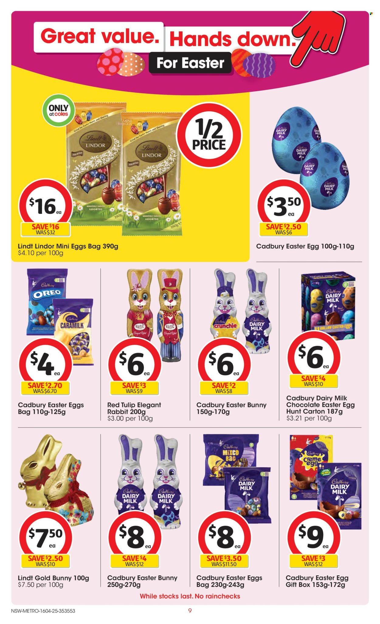 Coles catalogue - 16 Apr 2025 - 22 Apr 2025. Page 9
