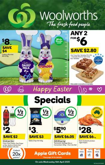 Woolworths Catalogue - 16 Apr 2025 - 22 Apr 2025.
