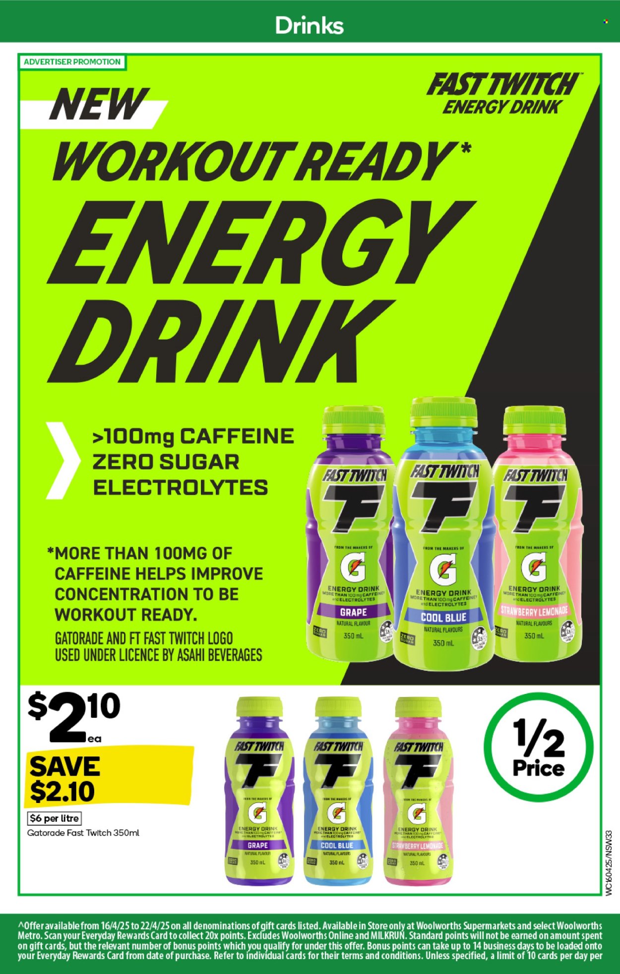 Woolworths catalogue - 16 Apr 2025 - 22 Apr 2025. Page 33