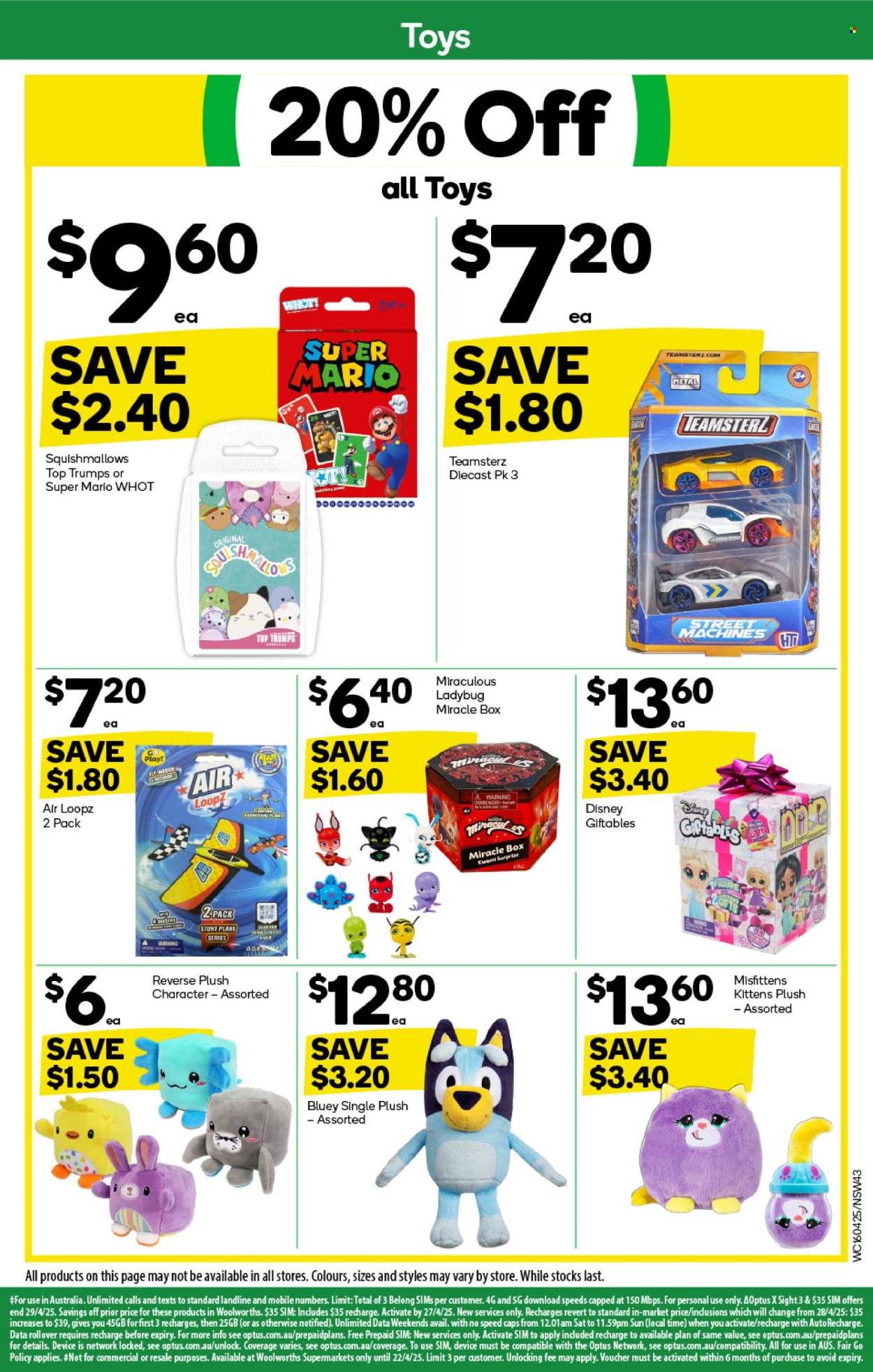 Woolworths catalogue - 16 Apr 2025 - 22 Apr 2025. Page 43