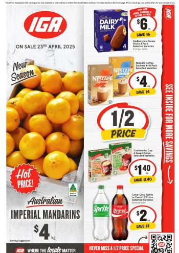 IGA Catalogue - 23 Apr 2025 - 29 Apr 2025.