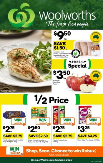 Woolworths Catalogue - 23 Apr 2025 - 29 Apr 2025.